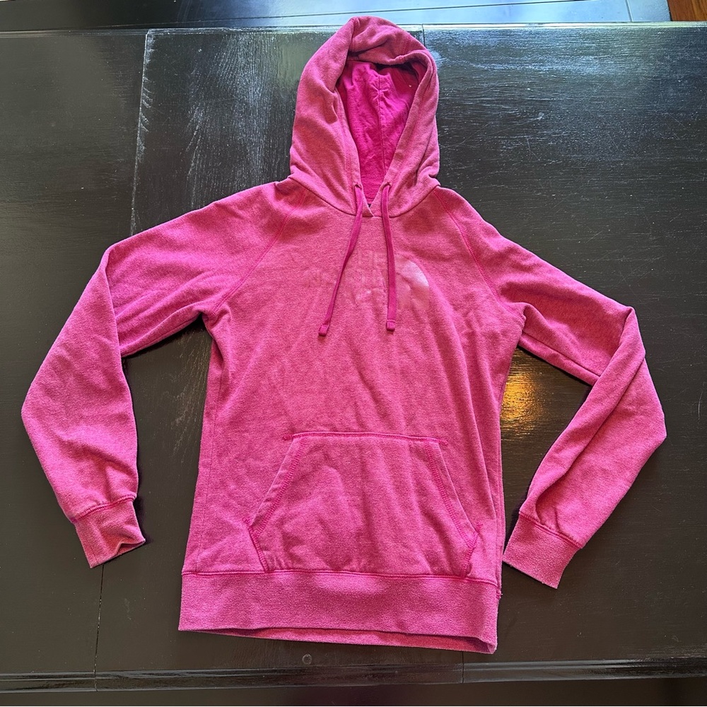 The North Face Medium Purple Pink Hoodie Sweatshirt Pullover Fall Long Sleeve